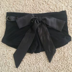 Kelly Nishimoto black shorts